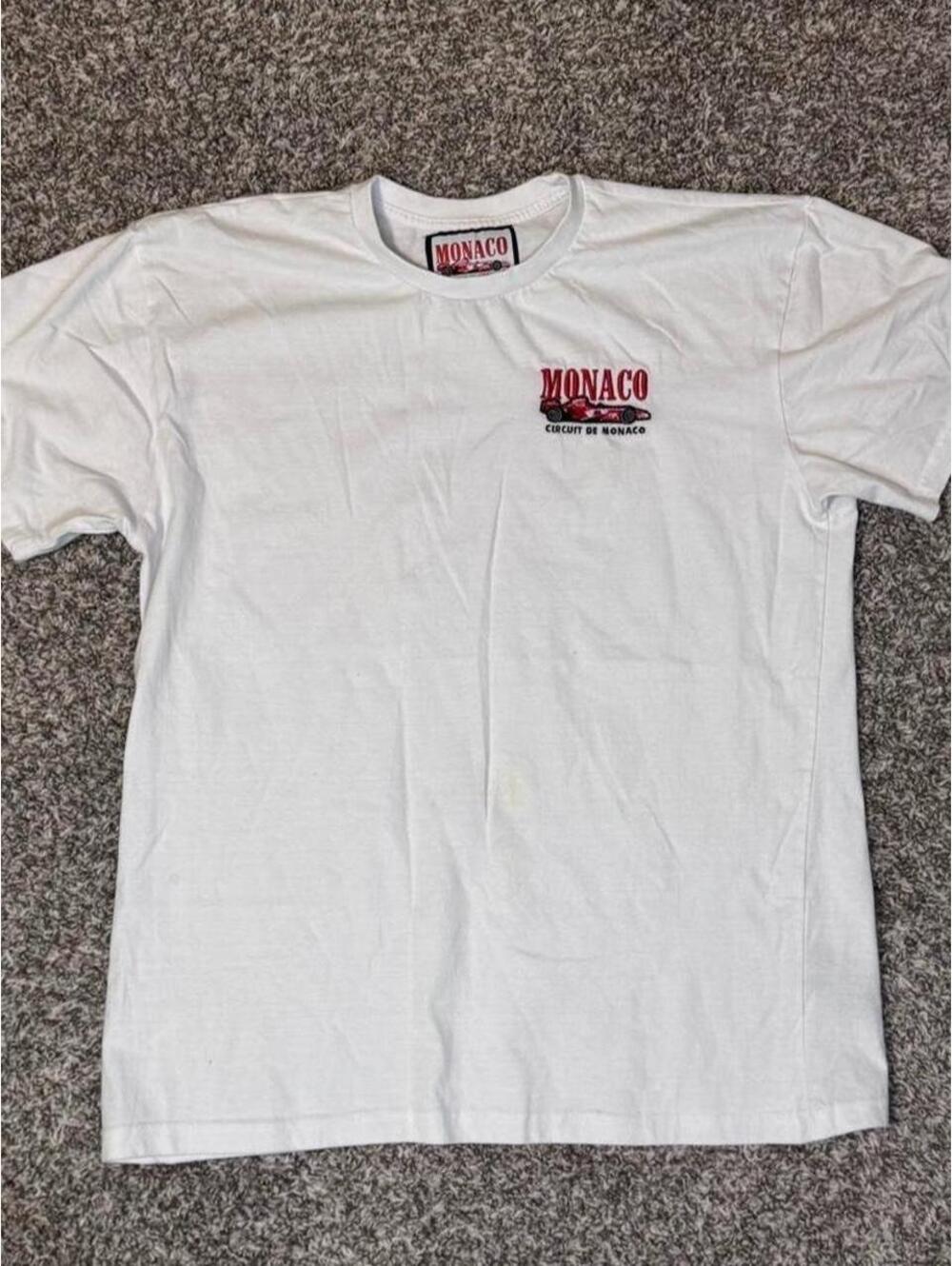 🏁 Monaco Circuit de Monaco Embroidered Racing Tee 🏎️